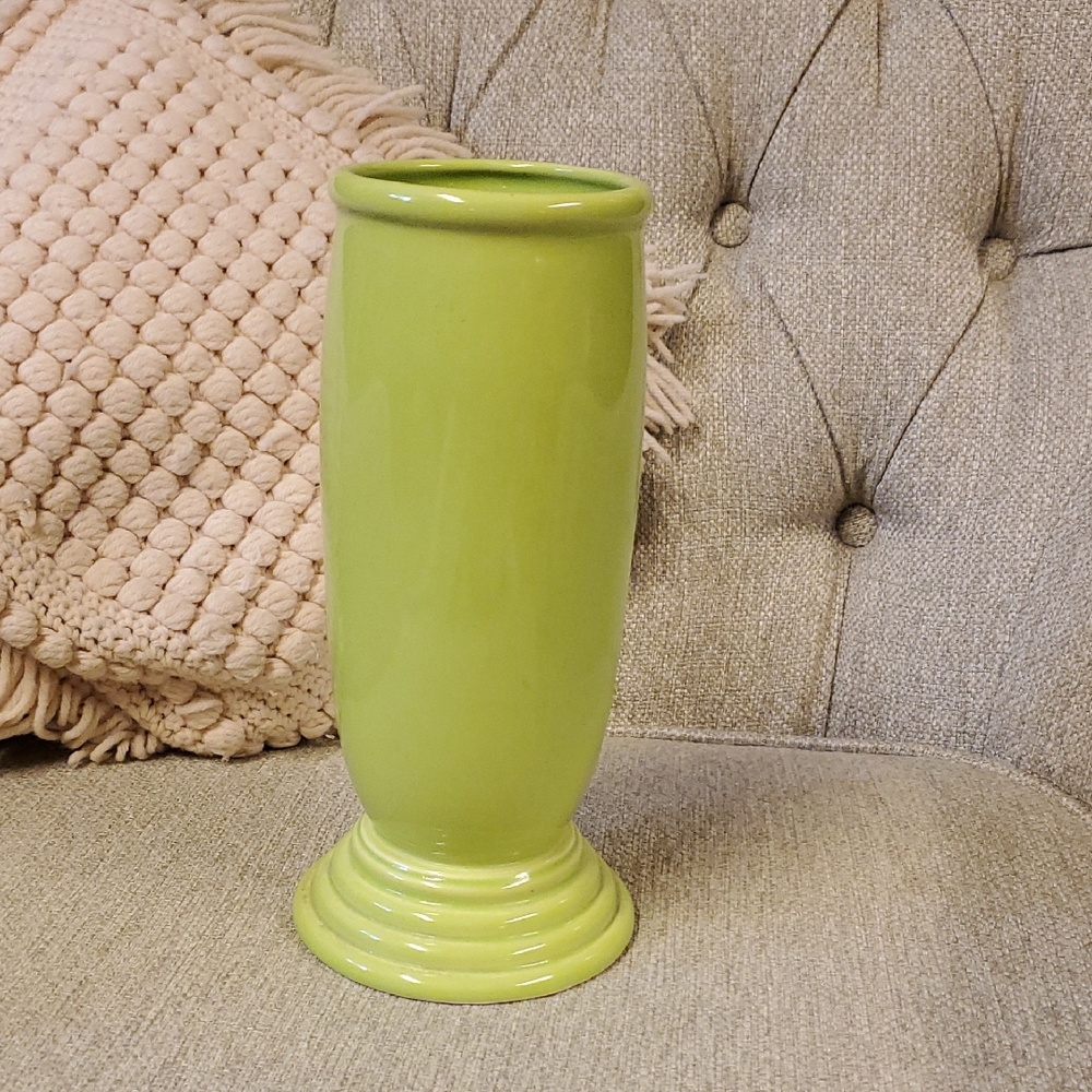 Fiestaware Millennium III Green Ceramic Vase